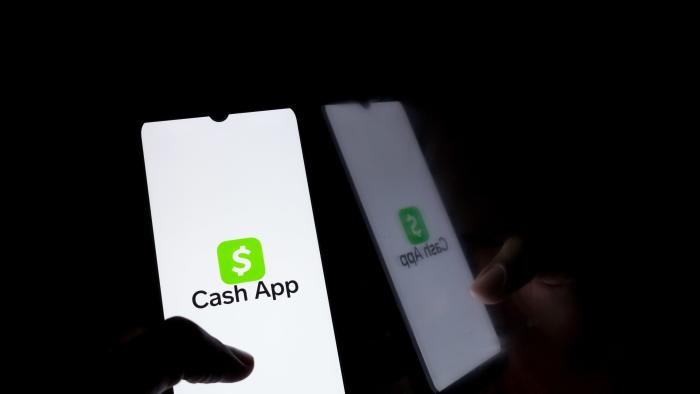 The Cash App logo displays on a smartphone screen in Athens, Greece, on October 20, 2024. (Photo by Nikolas Kokovlis/NurPhoto via Getty Images)