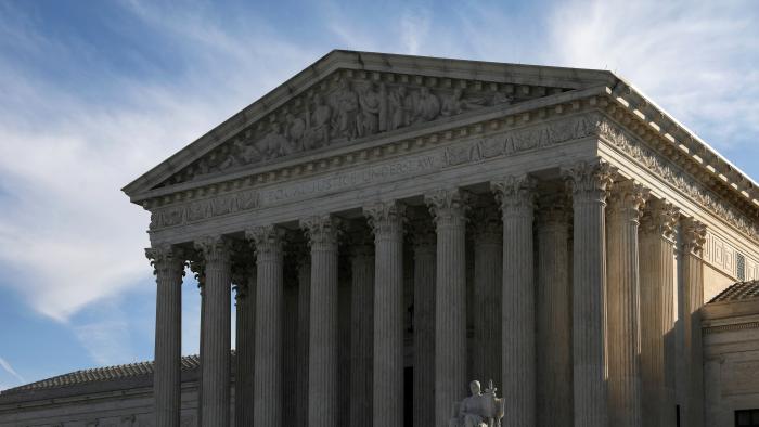 People visit the U.S. Supreme Court building in Washington, U.S. March 15, 2022. REUTERS/Emily Elconin