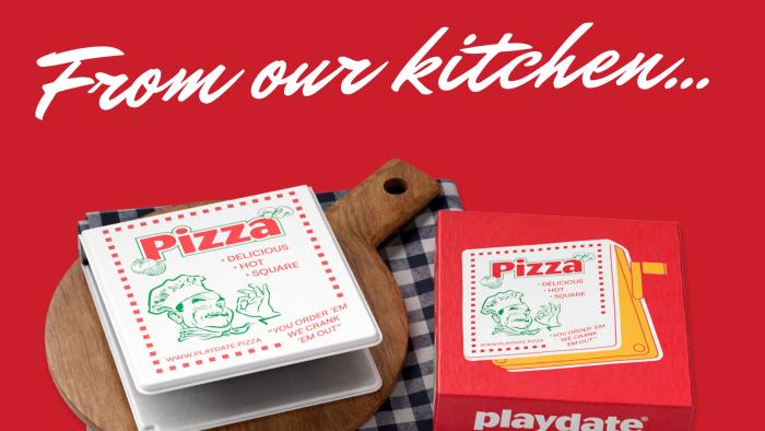 Playdate pizza cover