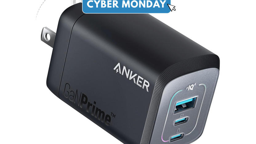 An Anker wall charger