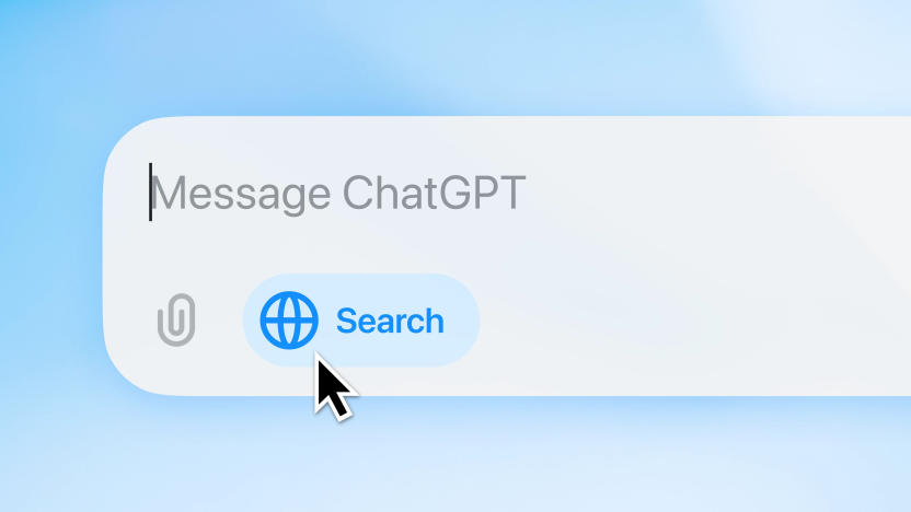 Screenshot of ChatGPT Search.