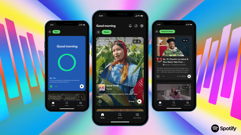 Spotify redesign